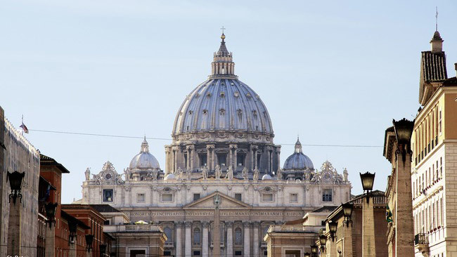 st. peter's basilica front