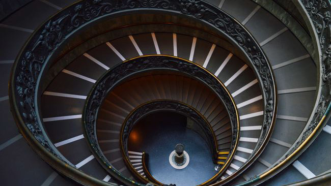 vatican museums staircase