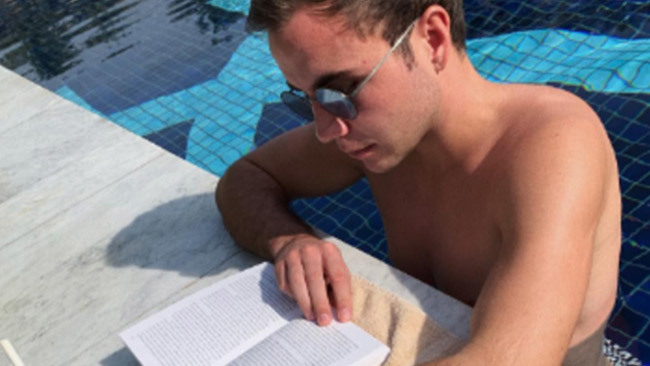 Mario Gotze in Dubai